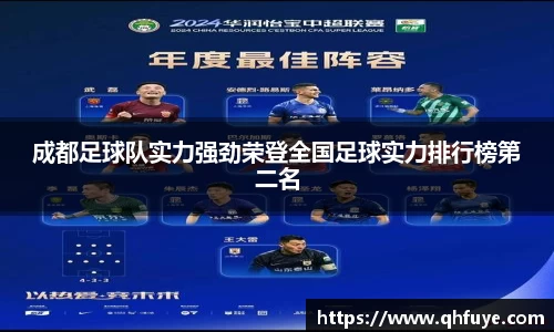 成都足球队实力强劲荣登全国足球实力排行榜第二名