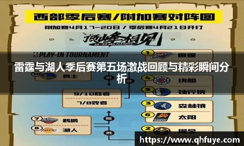 雷霆与湖人季后赛第五场激战回顾与精彩瞬间分析